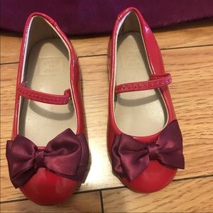 Janie and jack red shoes